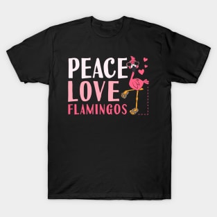 Peace Love Flamingo T-Shirt